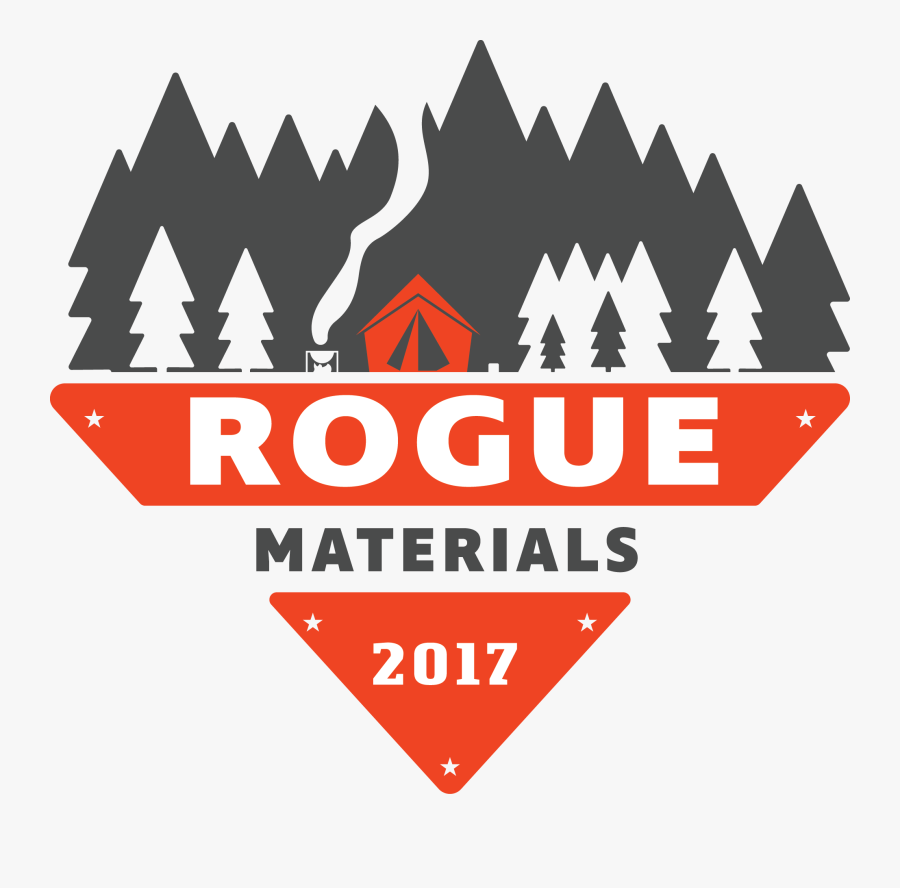 Camping Hiking Logo, Transparent Clipart