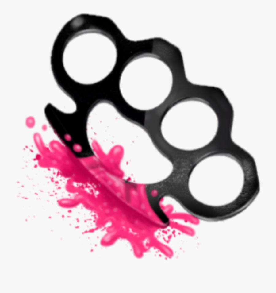 #brass Knuckles #knuckles #brass #black #weapon #punch, Transparent Clipart