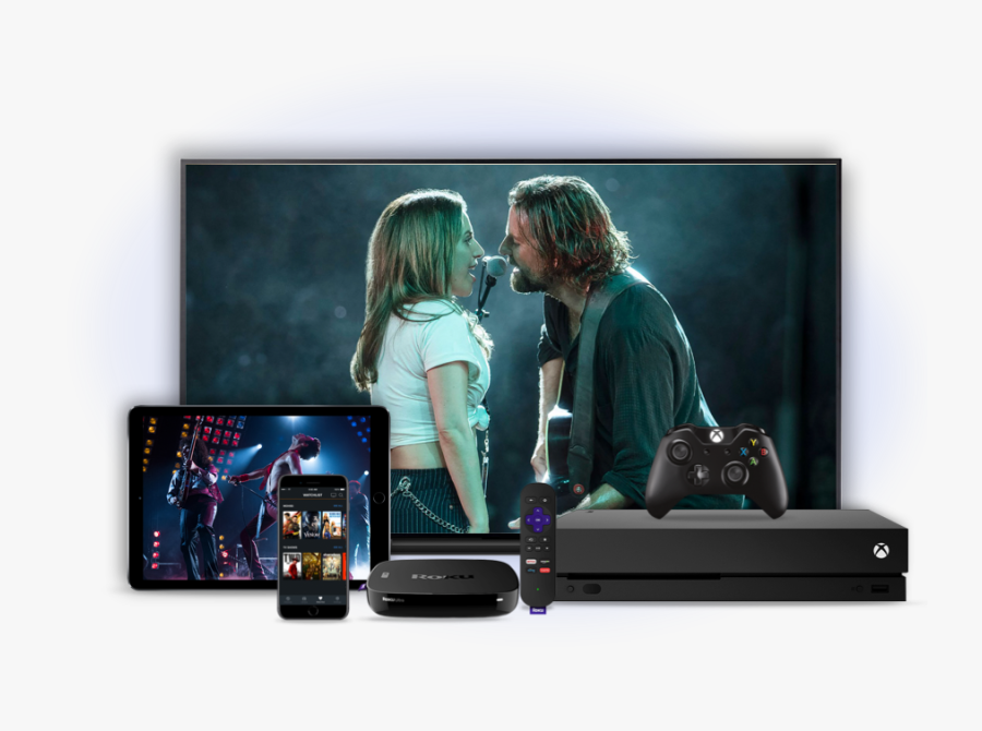 Watch Your Movies & Tv Shows Anytime, Anywhere - Star Is Born Shallow, Transparent Clipart