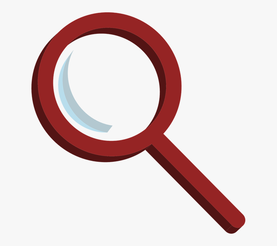 Transparent White Magnifying Glass Icon Png - Icon Kaca Pembesar Png, Transparent Clipart