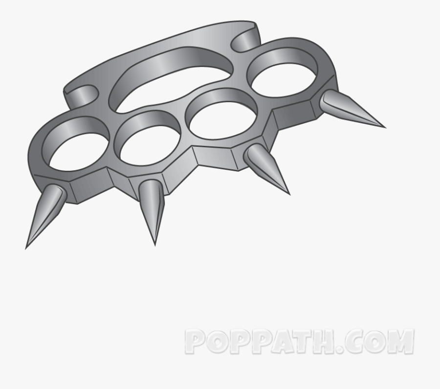 Brass Knuckles, Transparent Clipart