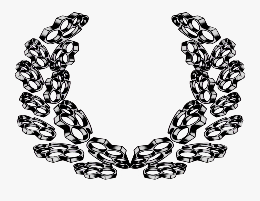 #brassknuckles #wreath #heraldic #roman #julius #ceasar - Necklace, Transparent Clipart