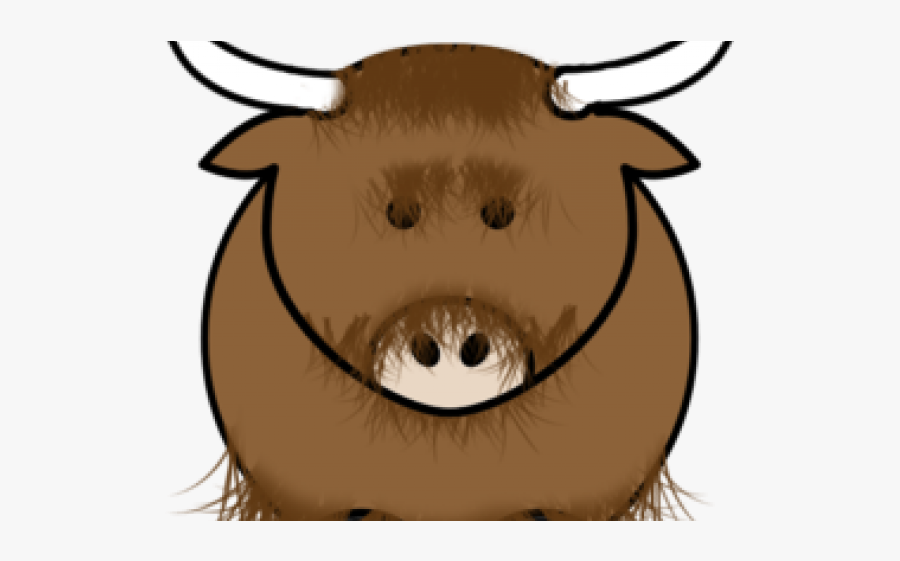 Cartoon Yak Png, Transparent Clipart