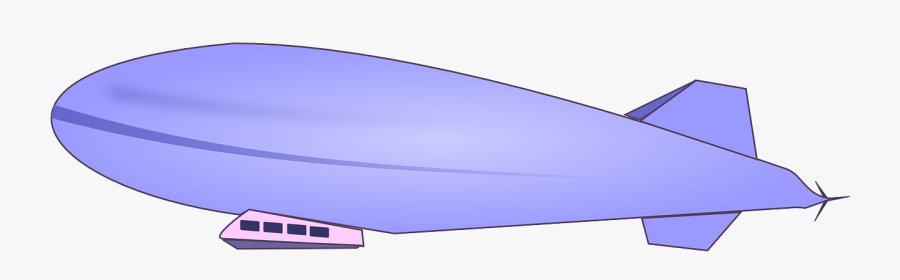 Zeppelin Airship Dirigible Png Image - Air Ship Clip Art, Transparent Clipart