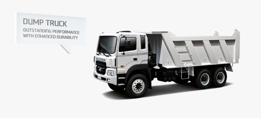 Hyundai Hd270 Dump Truck, Transparent Clipart