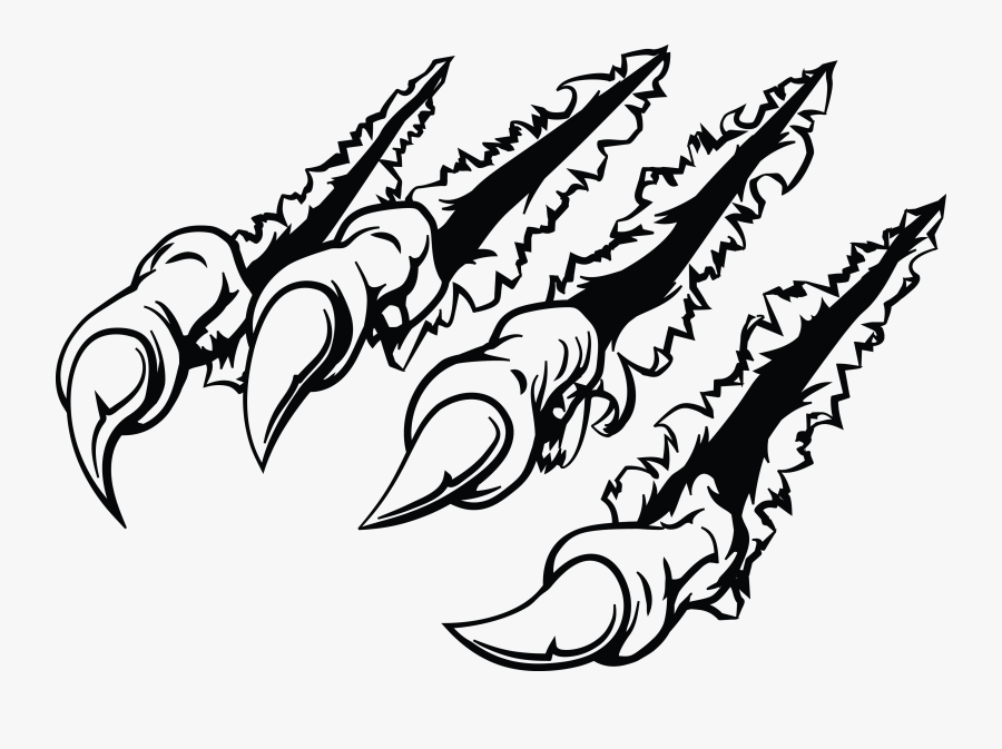 Tiger Claw Clipart, Transparent Clipart