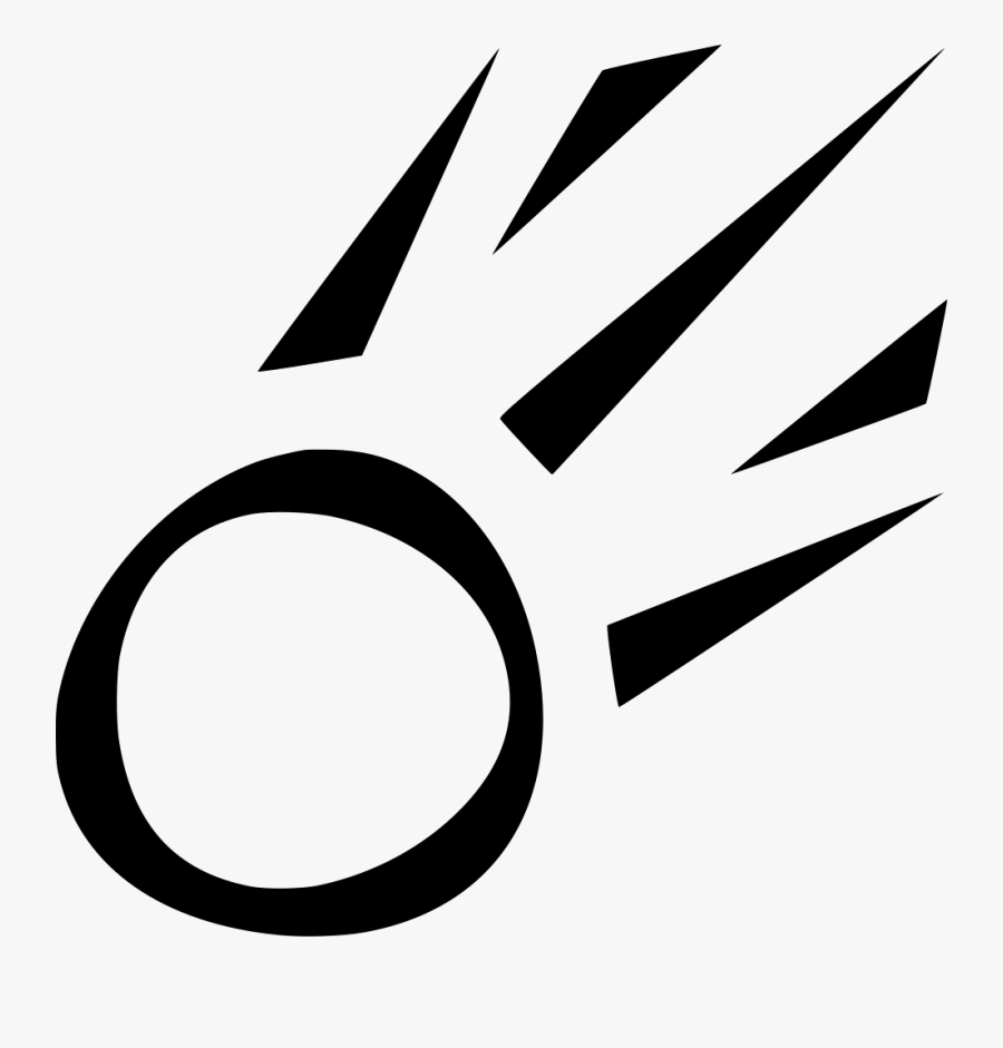 Comet - Circle, Transparent Clipart