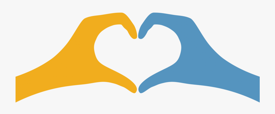 Hand Heart Png - Hand Heart Shape Icon Png, Transparent Clipart