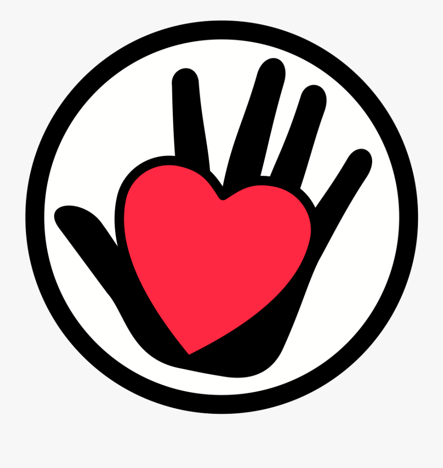 Heart Hand Icon - Heart, Transparent Clipart
