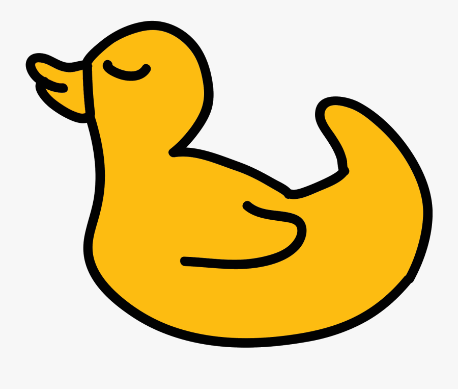Transparent Duck In Water Clipart - Gambar Bebek Animasi Png, Transparent Clipart