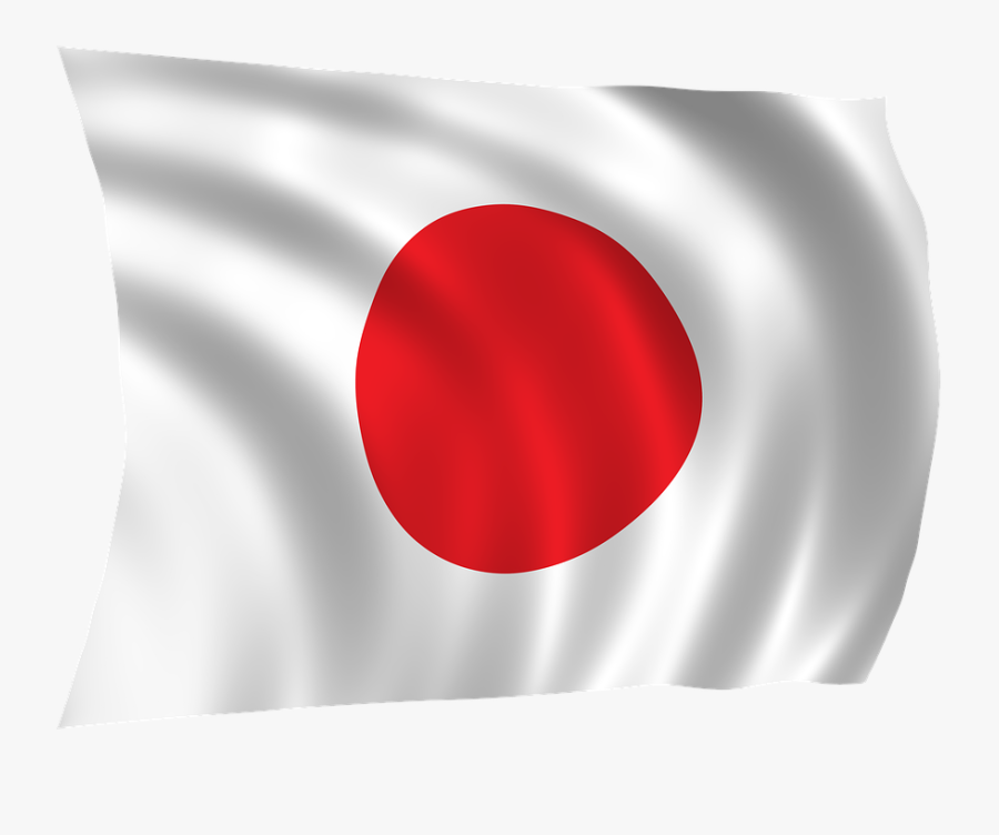 Japanese Clipart Flag Japan - Bandera De Japon Gif, Transparent Clipart