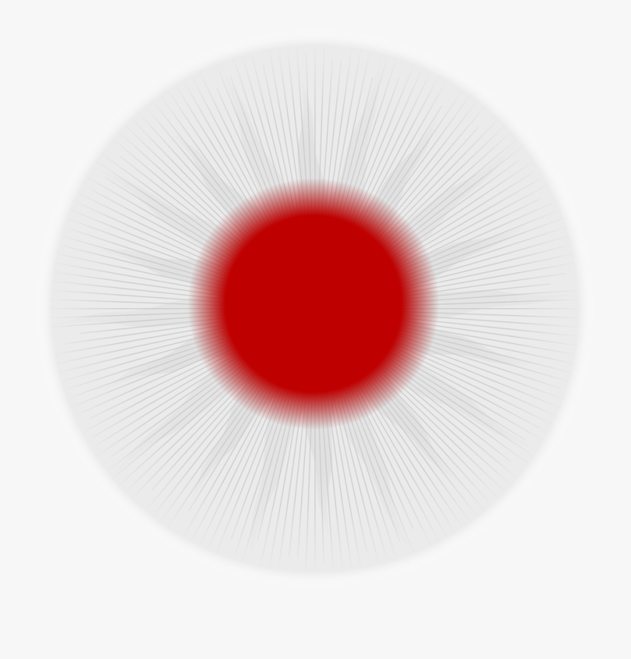 Rounded Japan Flag - Circle, Transparent Clipart