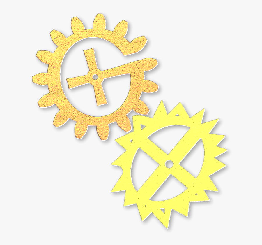 Transparent Gears Clipart Free - Volvo Bm Dekal, Transparent Clipart