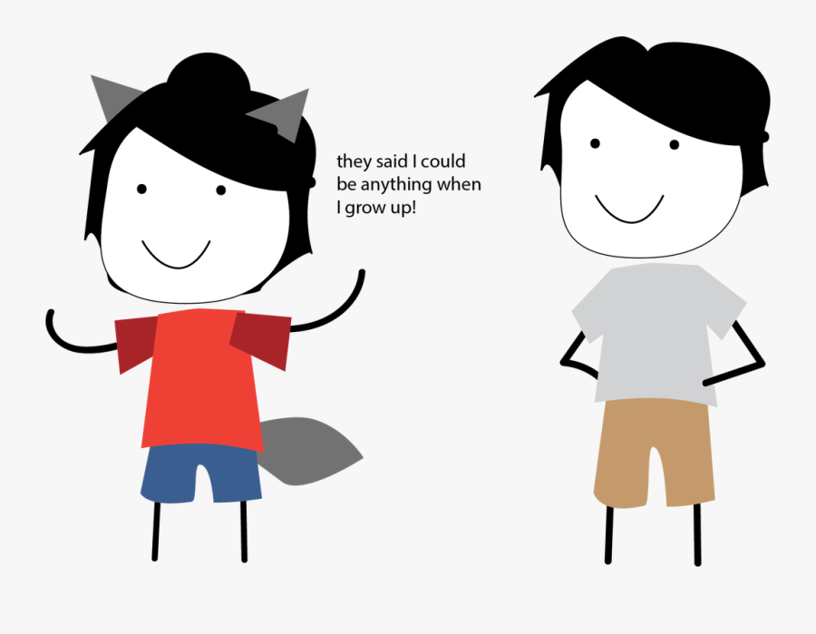 Transparent Sibling Clipart - Cartoon, Transparent Clipart