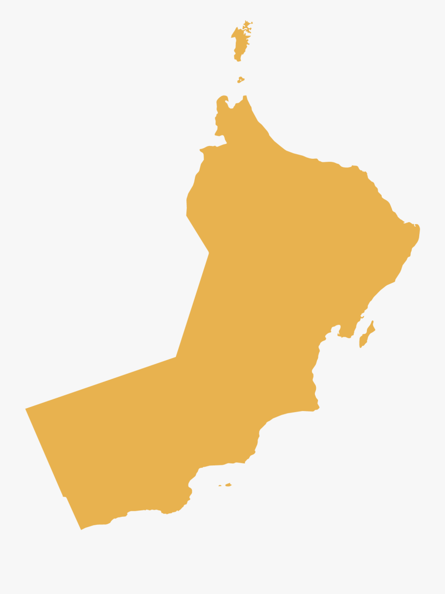 Oman Map - Climate Map Of Oman, Transparent Clipart