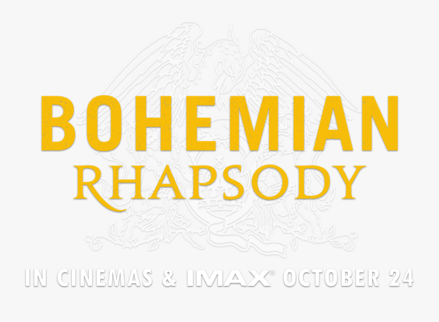 Bohemian Rhapsody Film Banner , Png Download - Calligraphy, Transparent Clipart