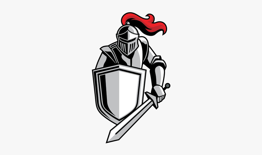 Clipart Shield Middle Ages - Knight With A Shield Free, Transparent Clipart