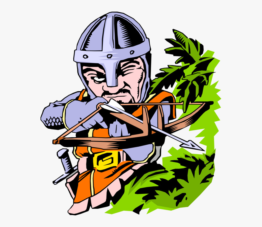 Vector Illustration Of Middle Ages Medieval Castle - Medieval Cartoon, Transparent Clipart