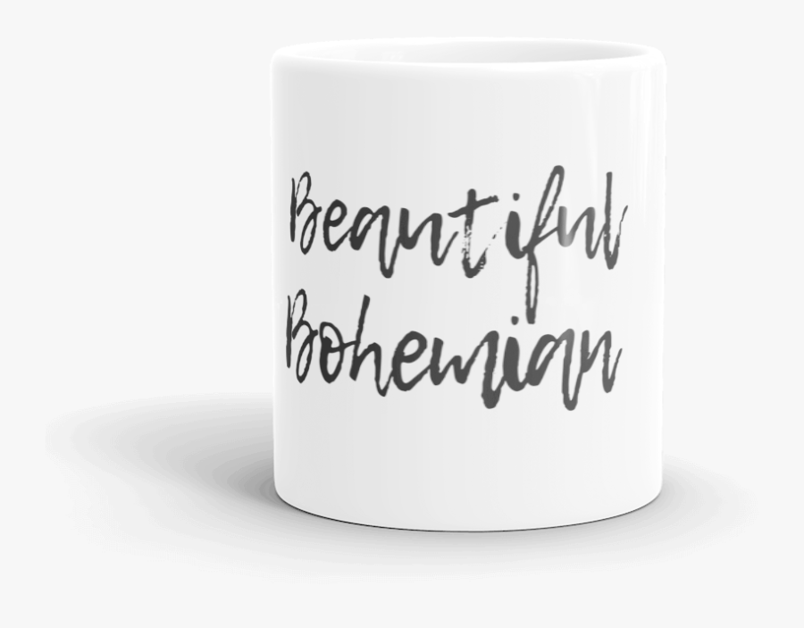Beautiful Bohemian Mug , Png Download - Calligraphy, Transparent Clipart
