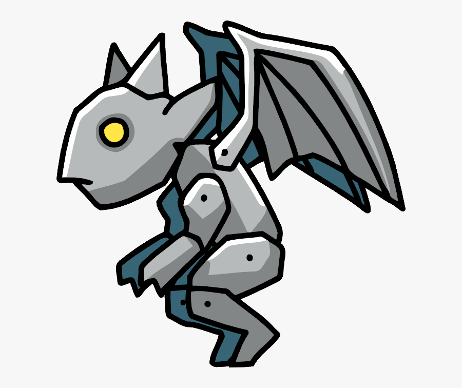 Transparent Mythical Creatures Clipart - Scribblenauts Gargoyle, Transparent Clipart