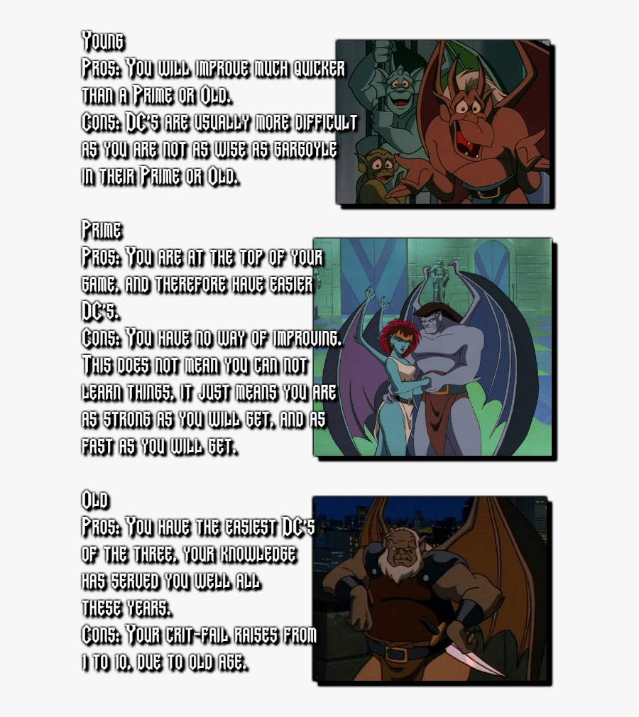 728 Kb Png - Gargoyles Disney, Transparent Clipart