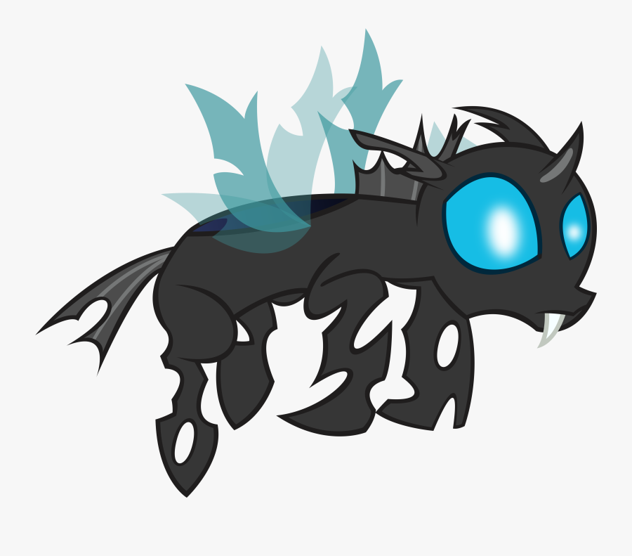 View Samegoogleiqdbsaucenao Seething Hatred , - Mlp Changeling Black, Transparent Clipart