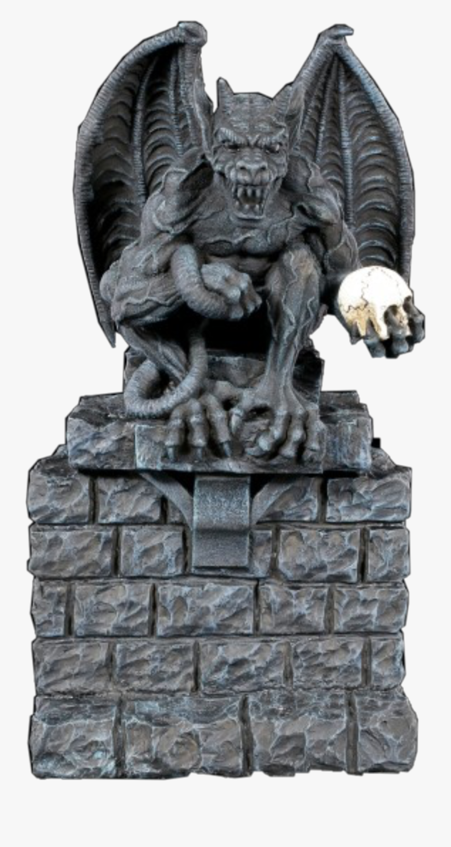 #gargoyle #stickers #freetoedit #picsart #stone #statue - Gargoyle, Transparent Clipart