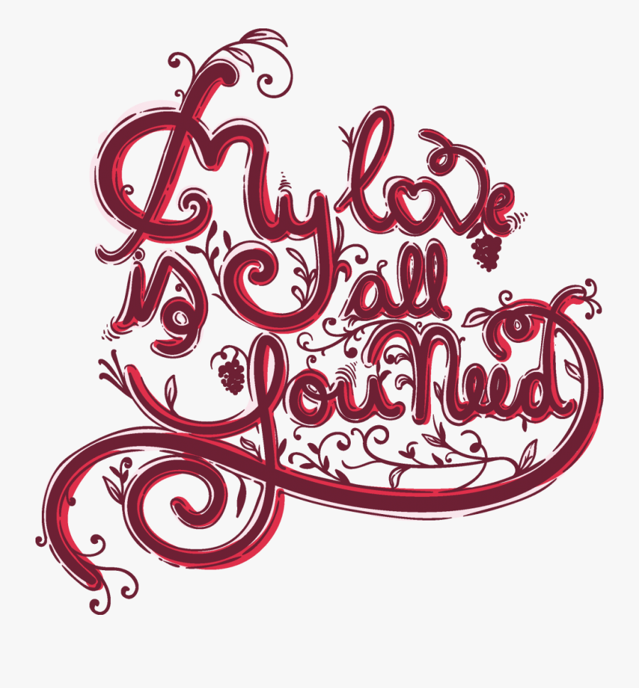 Calligraphy, Transparent Clipart