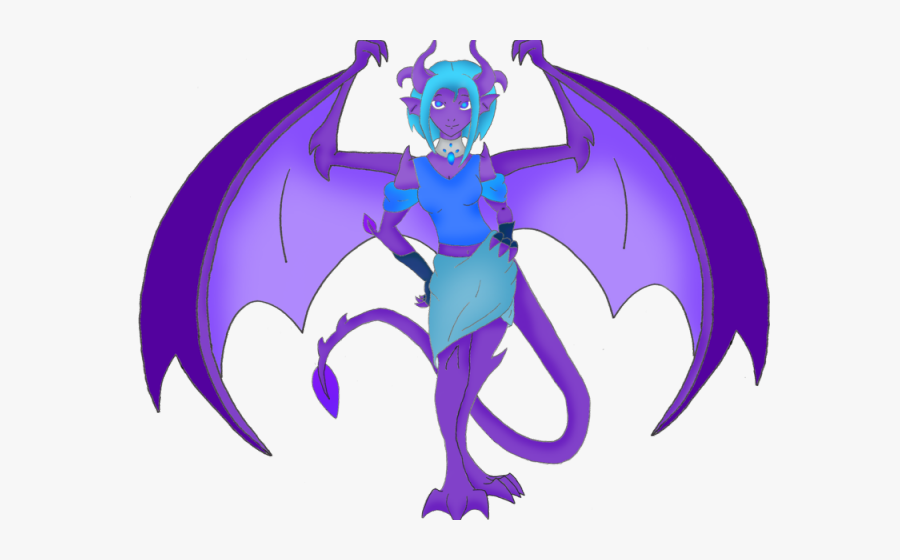 Gargoyles Oc Blue, Transparent Clipart