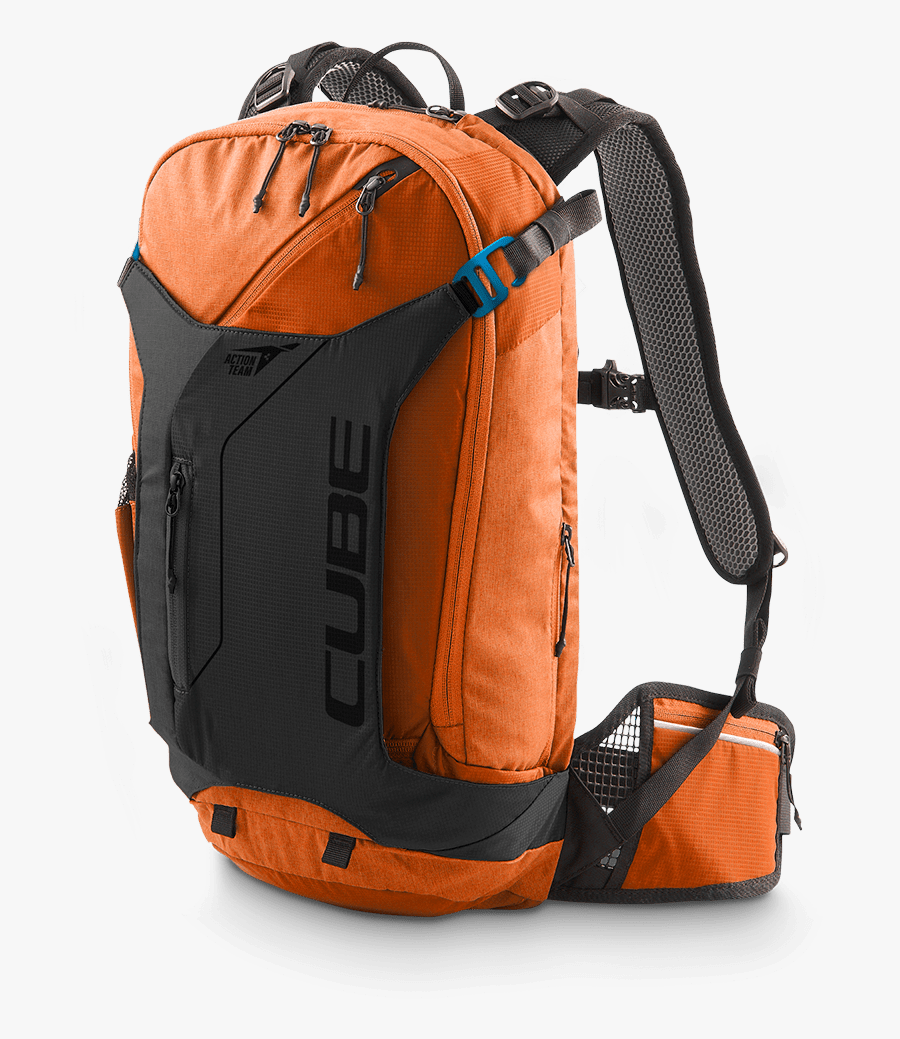 Transparent Open Backpack Png - Cube Edge Trail X Action, Transparent Clipart