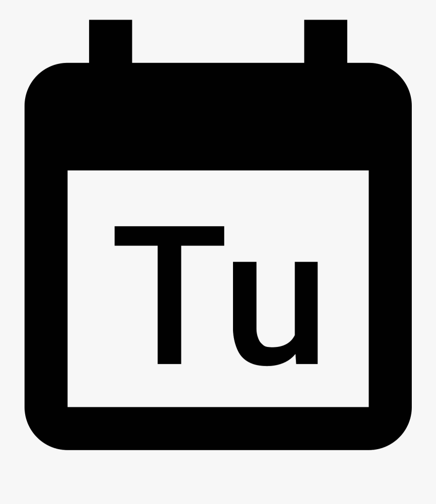 A Large Rectangle, Oriented With The Short Ends Vertical - Friday Icon, Transparent Clipart