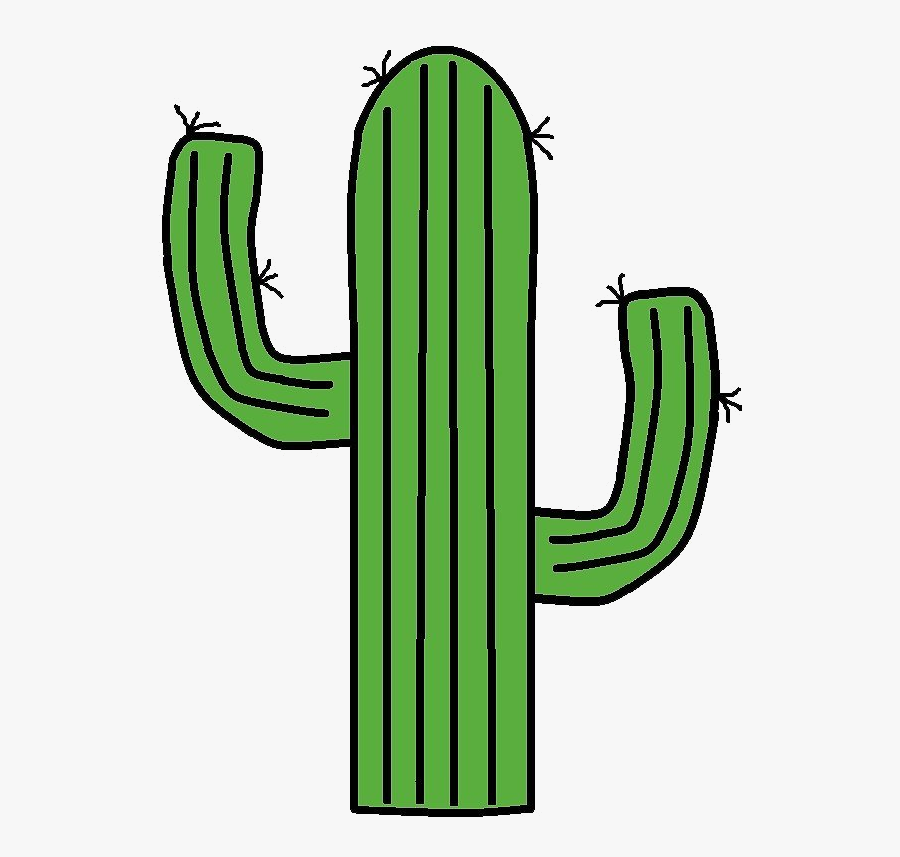 Cactus Cute Clipart By Tventon Transparent Png - Cactus Clipart Transparent Background, Transparent Clipart
