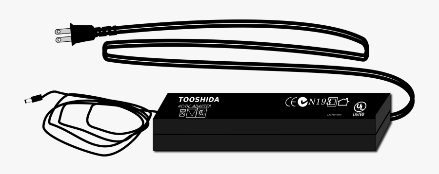 Laptop Power Supply Clip Arts - Power Supply, Transparent Clipart