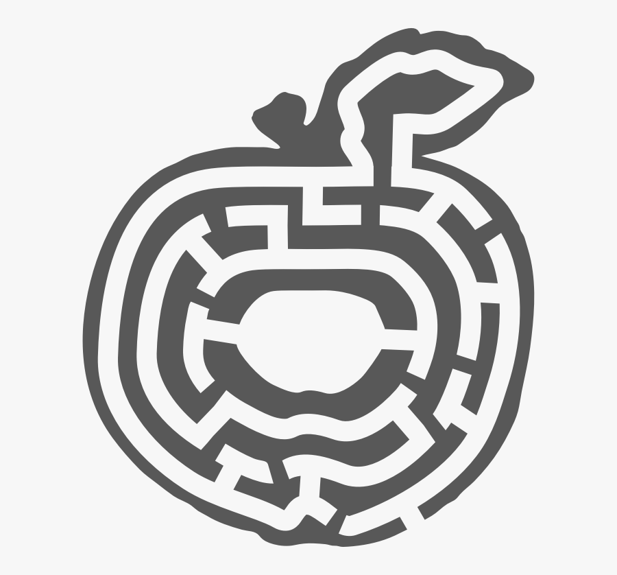 Labyrinth - Clipart - Drawing Maze, Transparent Clipart