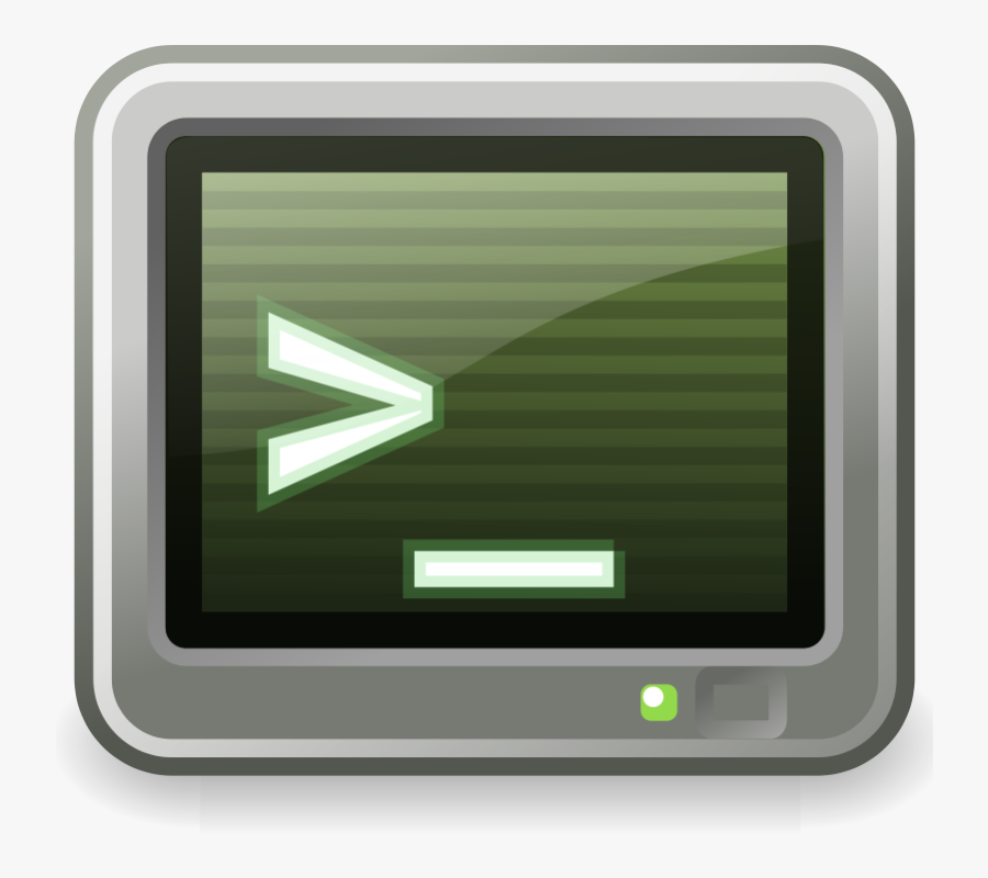 Angle,display Device,multimedia - Terminal Icon Png, Transparent Clipart