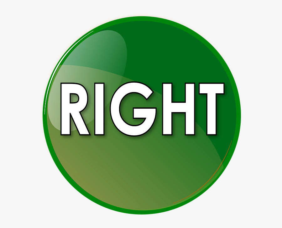 Vote Signs Pictures 9, Buy Clip Art - Right Button, Transparent Clipart
