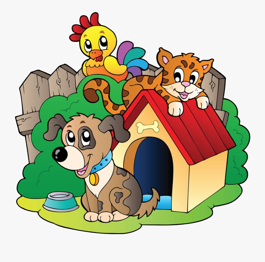 Animal Clipart Shelter Dog - Animal Shelter Cartoon, Transparent Clipart