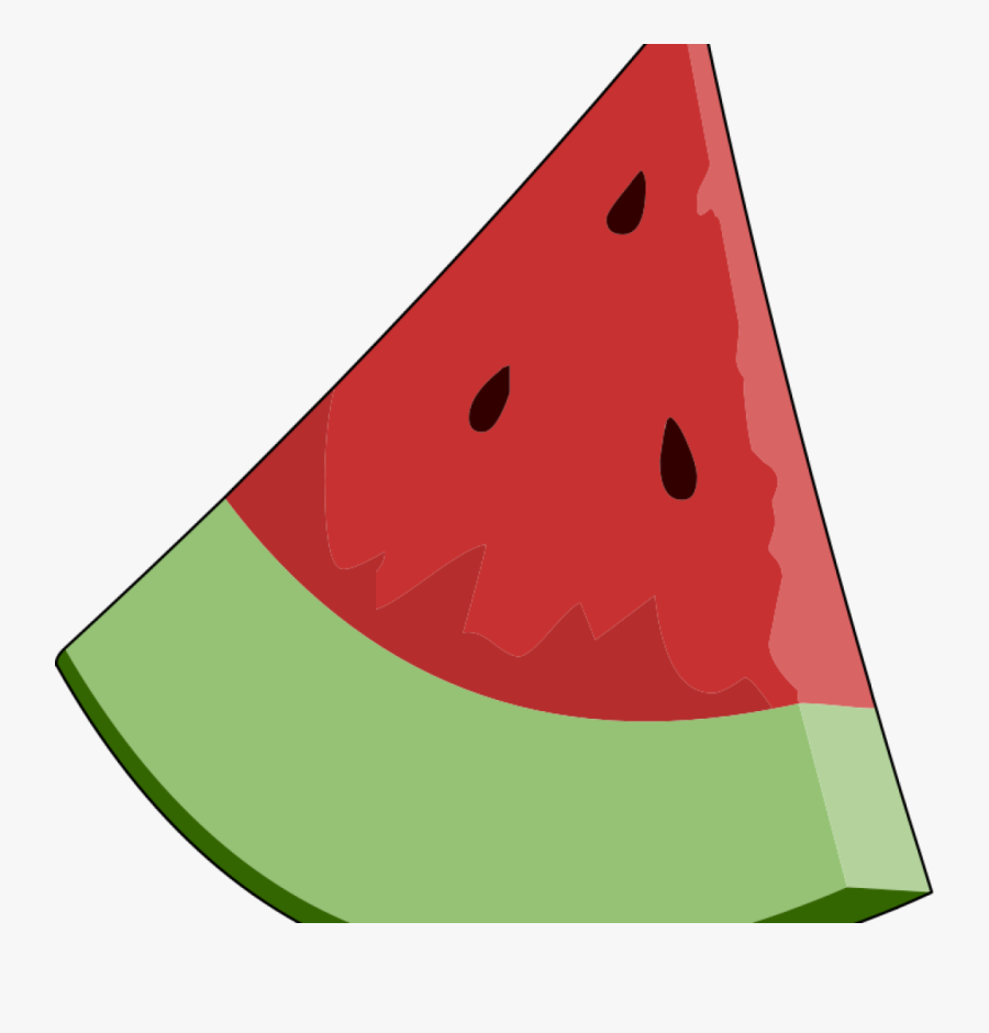 Watermelon Slice Clipart Watermelon Slice Clipart Clipart - Triangle Shapes Objects Clipart, Transparent Clipart