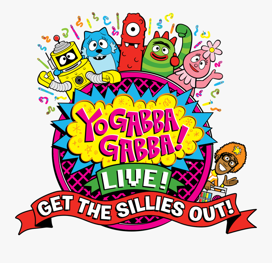 Yo Gabba Gabba Dj Lance Rock Live Clipart , Png Download - Yo Gabba Gabba Live Logo, Transparent Clipart