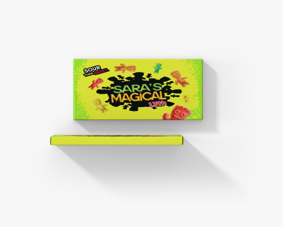 Clip Art Patch Mockup - Candy Box Mockup, Transparent Clipart