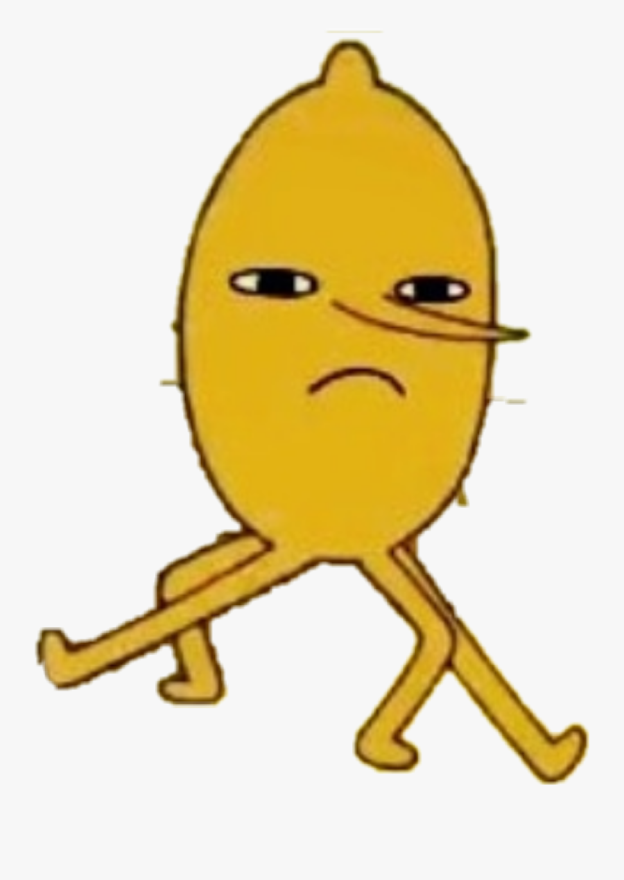 #lemongrab #lemon #crabwalk #plugwalk #lemongreb #sour, Transparent Clipart