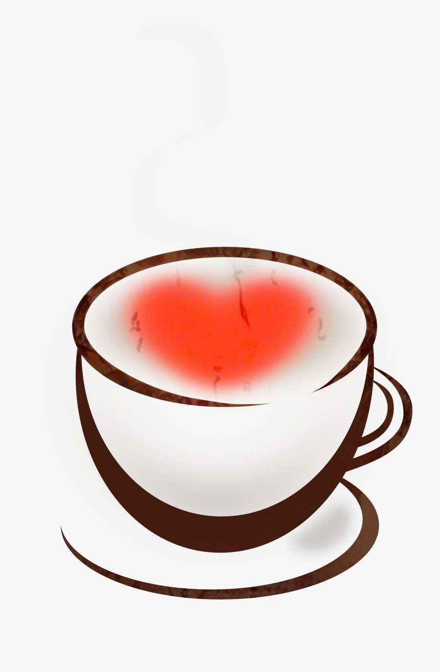 Coffee Clip Art Portable Network Graphics Transparency - Big Red Coffee Cup Clip Art, Transparent Clipart
