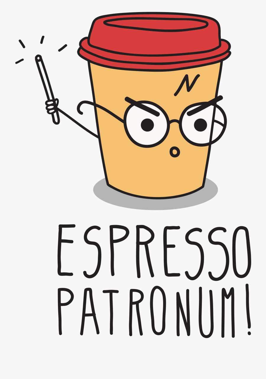 Transparent Harry Potter Png Tumblr - Harry Potter Espresso Patronum, Transparent Clipart