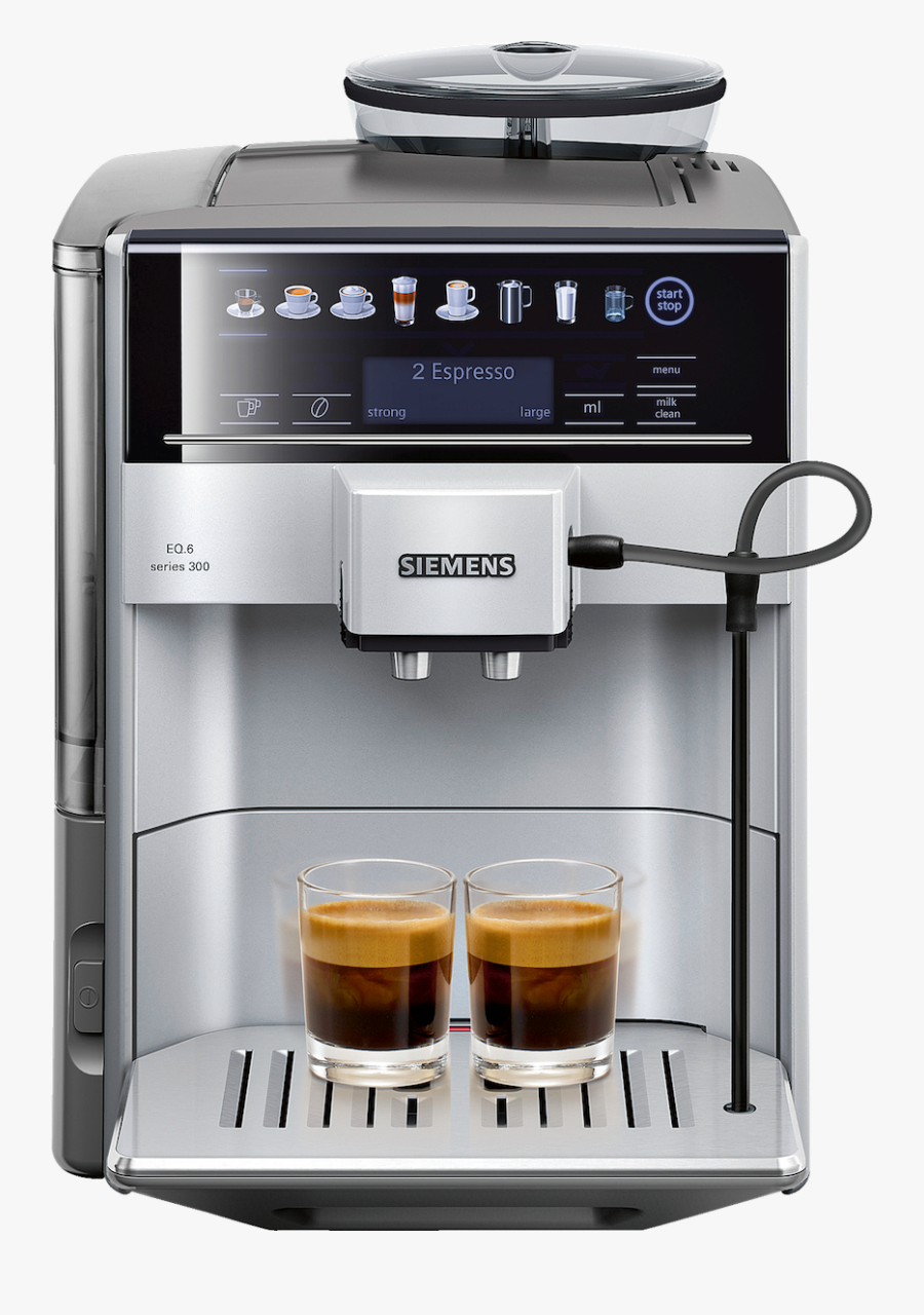 Siemens Automatic Coffee Machine, Transparent Clipart