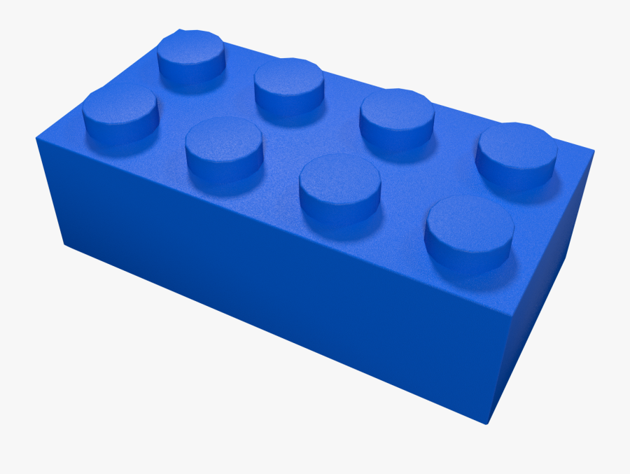 Materials In Blender Cycles - Transparent Lego Piece Clipart, Transparent Clipart