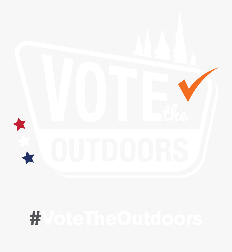 Vote The Outdoors, Transparent Clipart