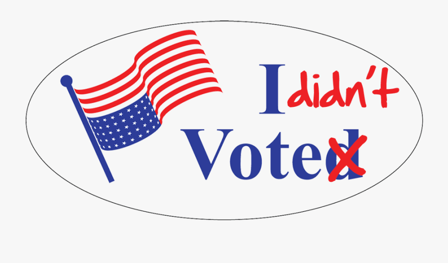 I Didnt Vote Sticker - Voted Sticker, Transparent Clipart
