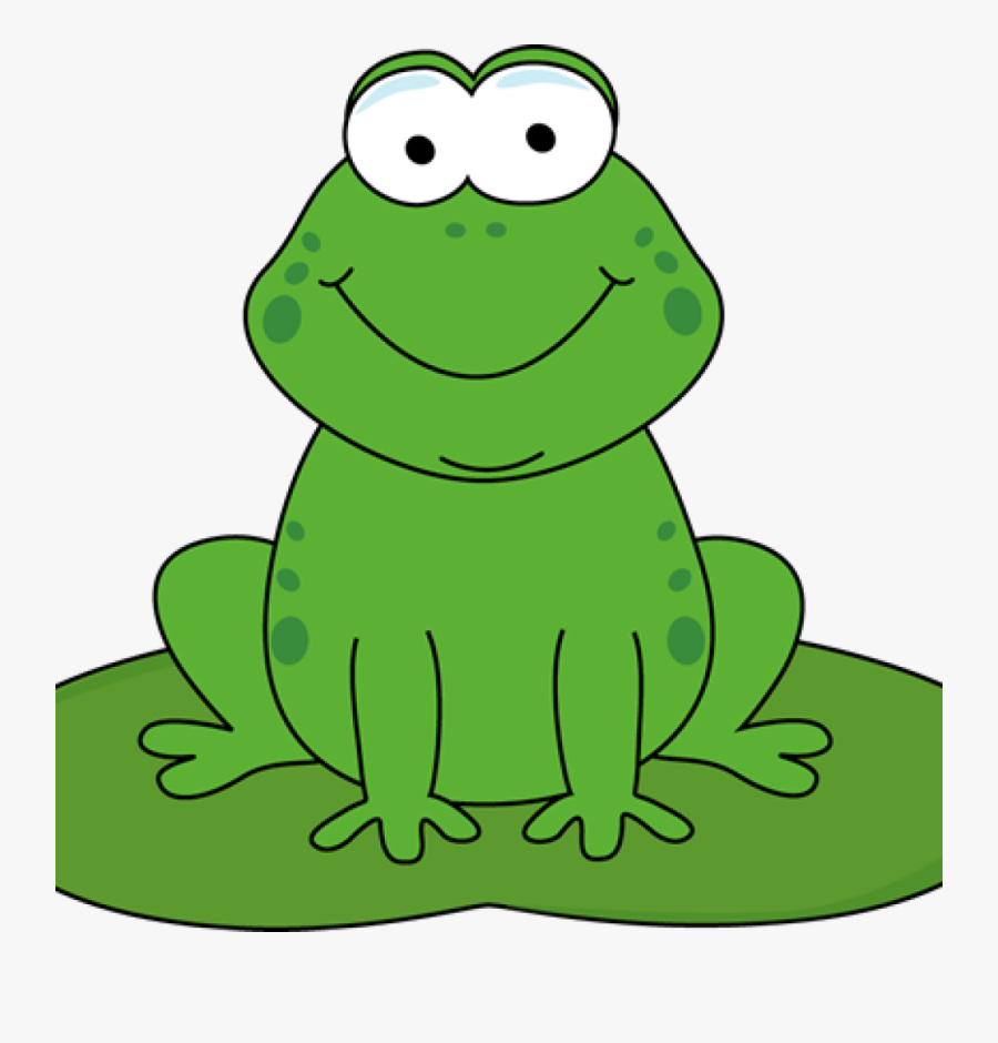 Lily Pad Cow Hatenylo - Frog Clipart, Transparent Clipart