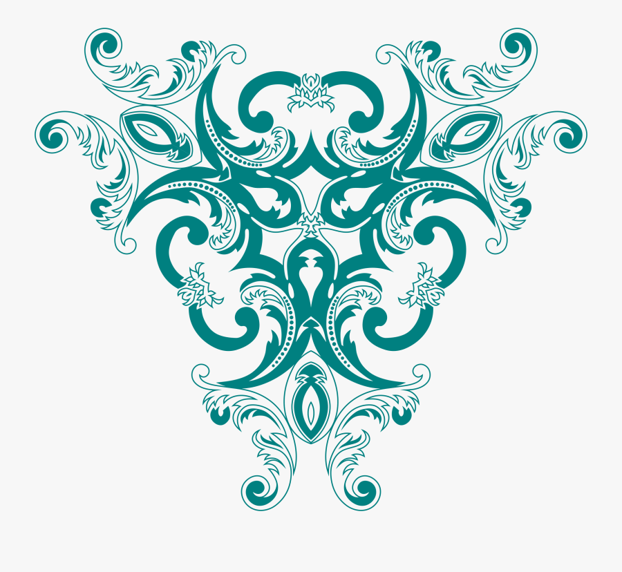 Vintage Floral Style Design 2 Icons Png - Vintage Floral, Transparent Clipart