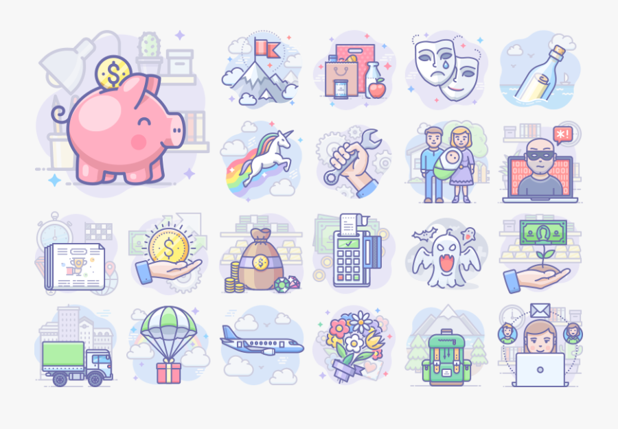 Transparent Futuristic Clipart, Transparent Clipart